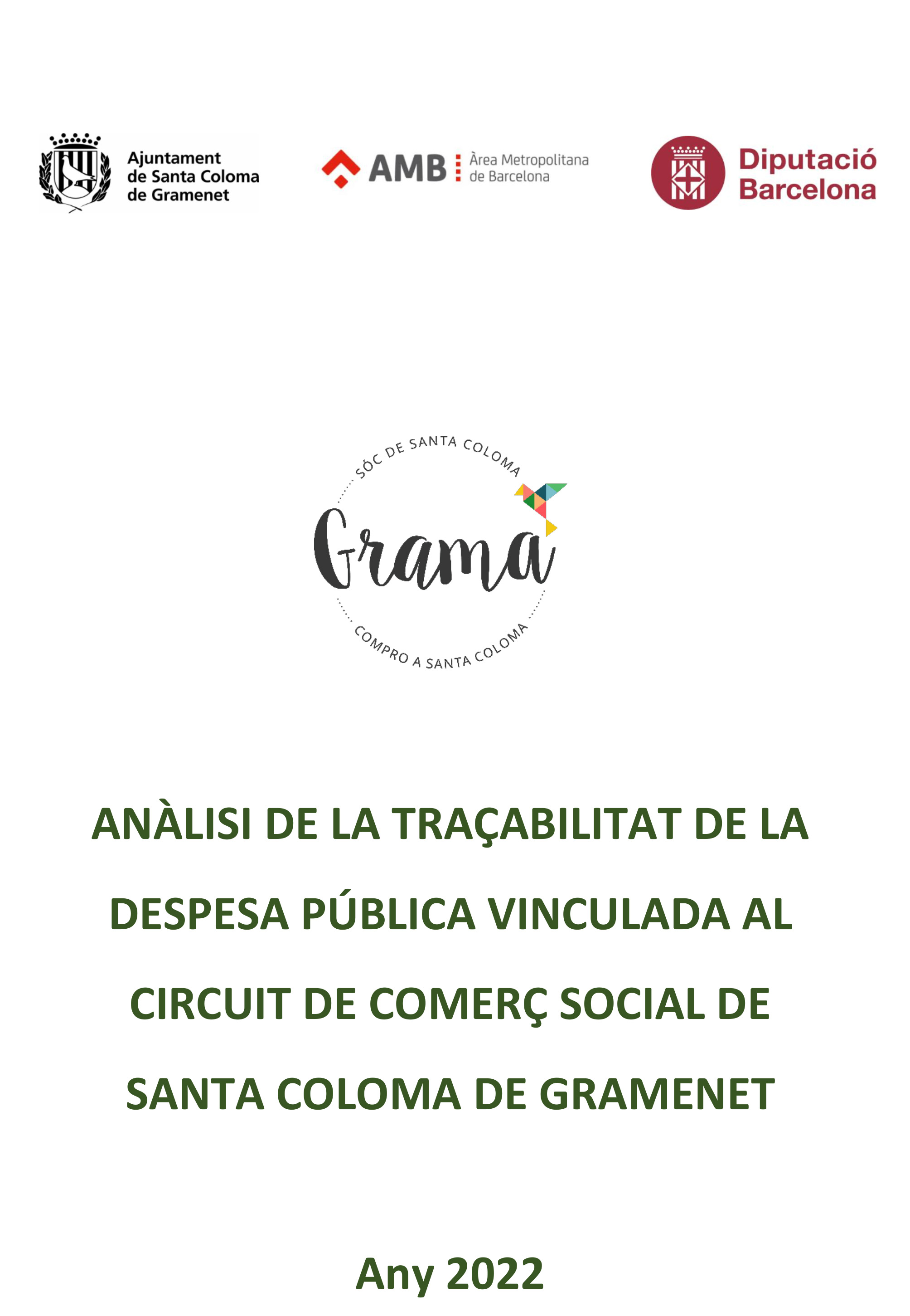 Informe de la Traçabilitat del CCS Santa Coloma 2022