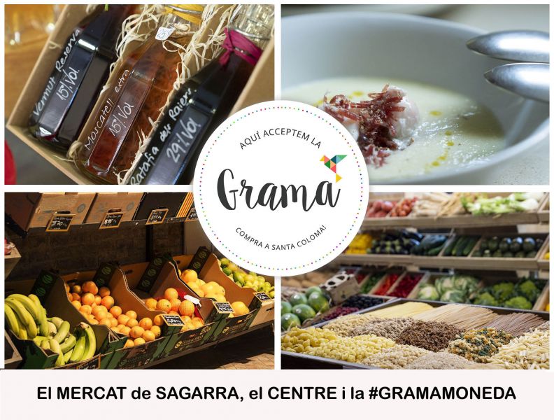 El mercado de Sagarra, el centro y la gramamoneda