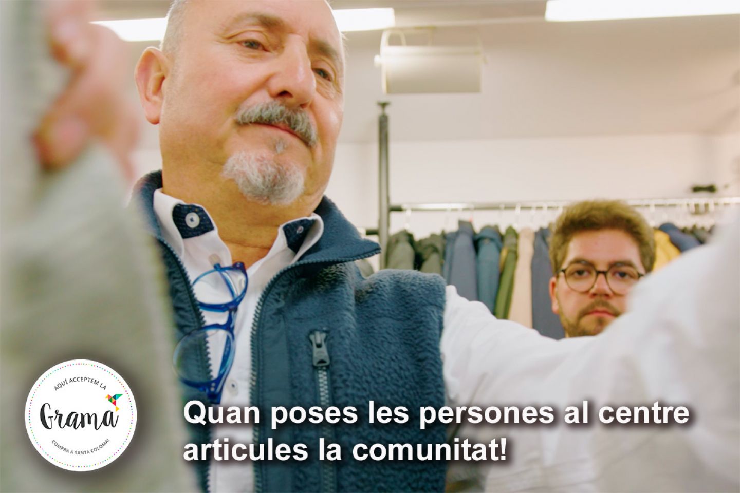 Quan poses les persones al centre articules la comunitat.